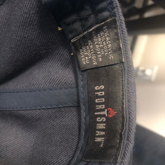 SporTsman USA Men's Black Gold Fitted “Kent Police” Hats Size One - Picture 10 of 11